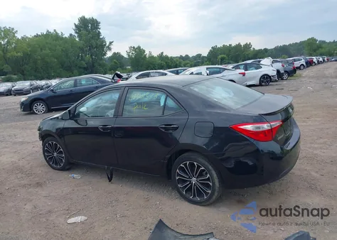 2015 Toyota Corolla S Plus из США, поврежденный, VIN 5YFBURHEXFP343656